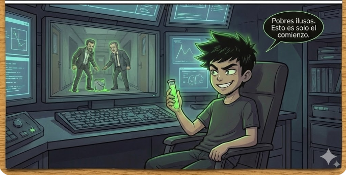 El prota vigilando desde su base